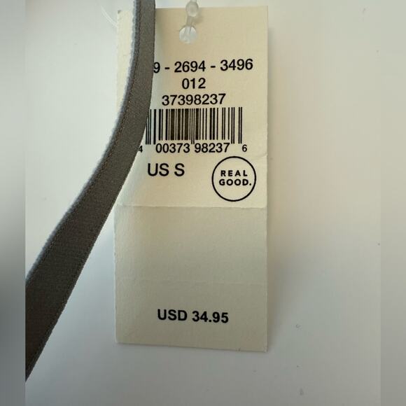 NWT Aerie Square Neck Side Lace-up Bralette Grey Size Small - Picture 2 of 6